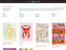 Tablet Screenshot of csadesign.com